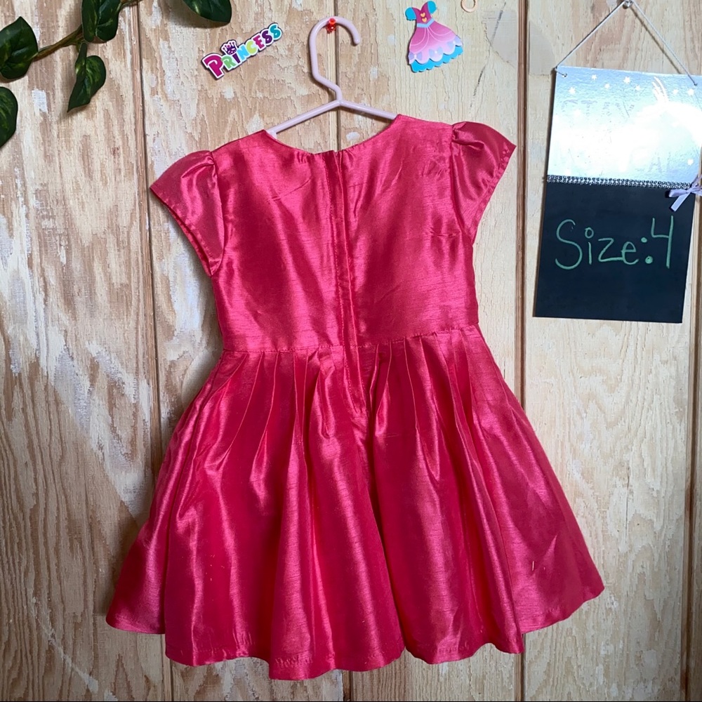 Disney Store Kid Pink Princess Dress Size 4 - Picture 2 of 4